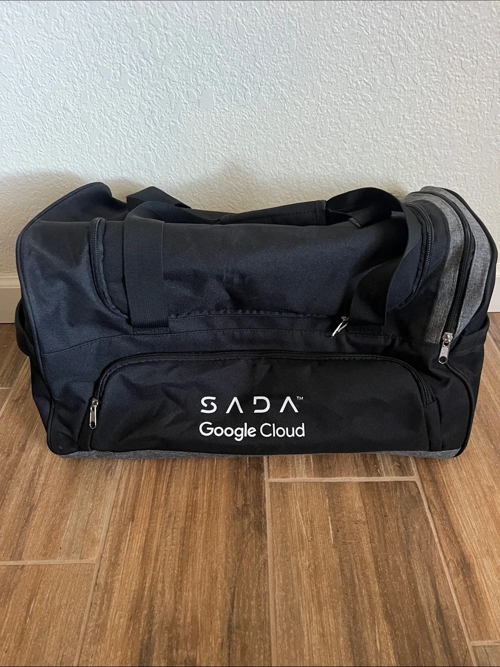 Swag Google cloud sada Black Men’s Duffel Bag travel gym 18x10x11 z4